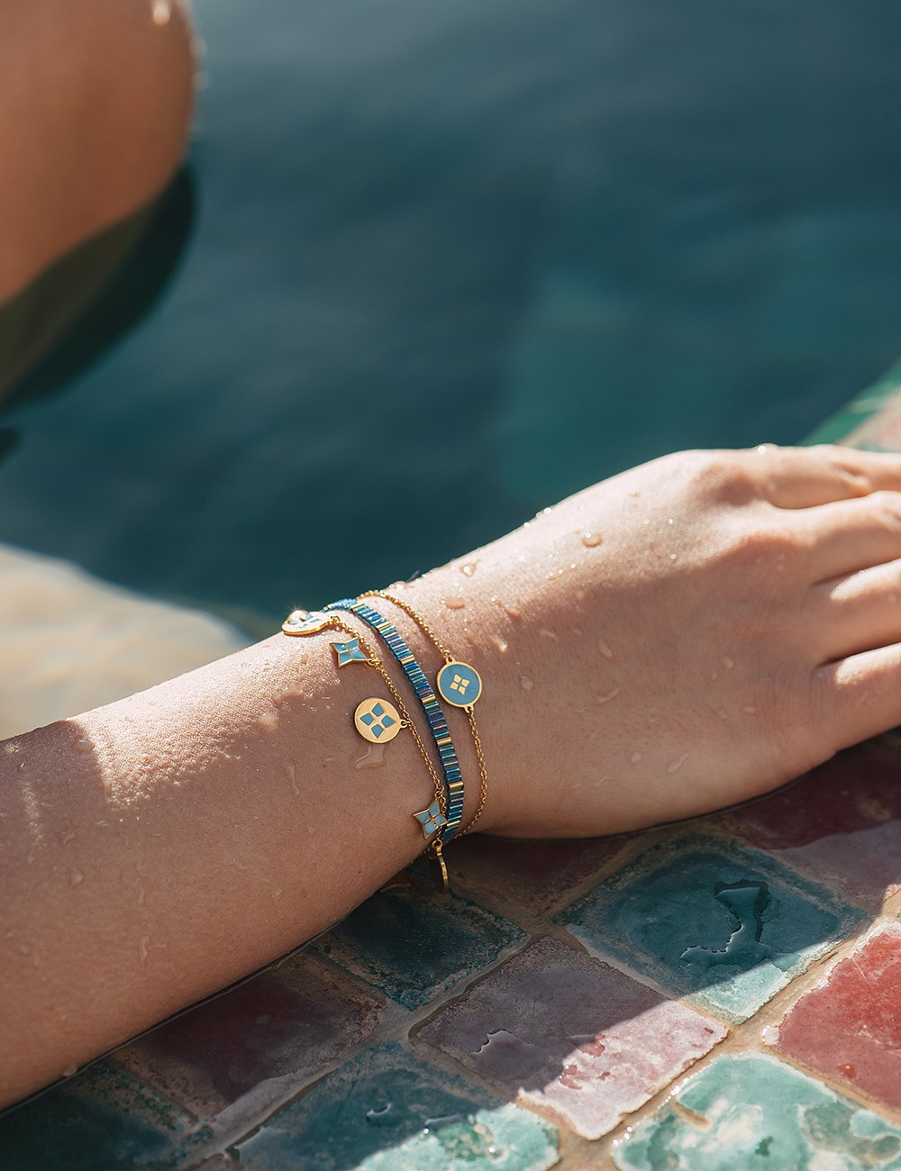 Bracelet Tolède Doré - Occasion, Style Vintage, Usure Normale